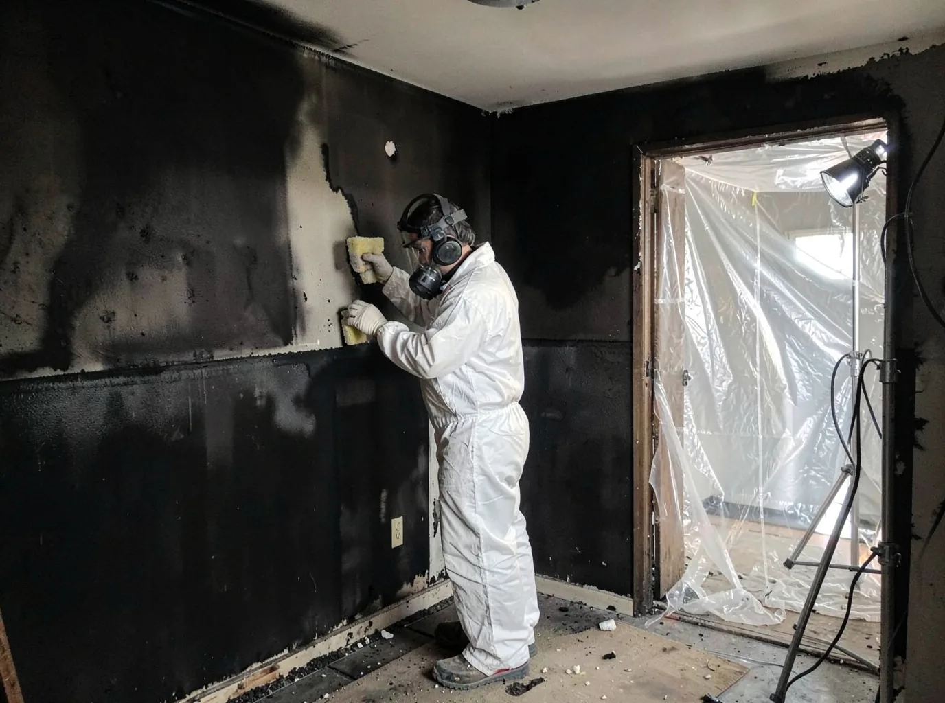 Fire Damage Restoration company in Fenwick, MI